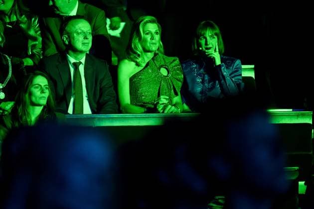 Groningen, The Netherlands, 2026-01-14 15:18:54 GRONINGEN, January 14, 2026, De Oosterpoort. Queen Maxima opens the 40th edition of Eurosonic Noorderslag (ESNS) at De Oosterpoort in Groningen. ESNS is an independent platform that puts European music talent in the spotlight worldwide. ESNS offers European artists, with a special focus on Dutch talent, the opportunity to break through and become the headliners of tomorrow. PHOTO: NLBeeld Patrick van Emst Credit: NL Beeld Patrick van Emst  Copyright: xx x