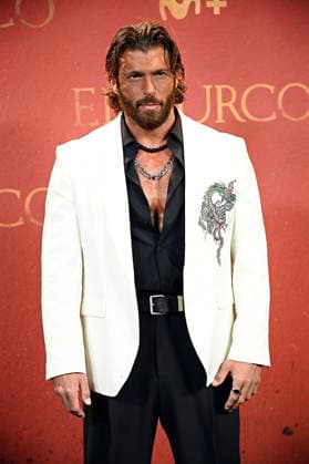 Can Yaman presents his new series, The Turk Can Yaman during the presentation of his new series, The Turk, on January 14, 2026, in Madrid Spain The Turk, the first Turkish series filmed in English, is an epic story of redemption, justice and impossible love inspired by real events, which premieres in full on Movistar Plus ACTOR SERIE PHOTOCALL TURCO Madrid Madrid Madrid Espana  Copyright: xFranciscoxGuerrax 7219238