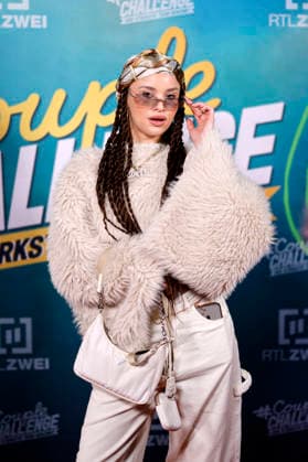 Reality TV participant Christin Okpara at the premiere of the reality format Couple Challenge The strongest team wins by RTL2 at the Cinenova cinema Cologne, 14 01 2026 NRW Germany Copyright: xChristophxHardtx