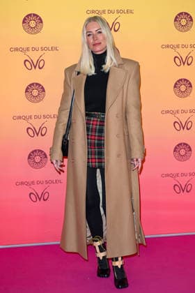 Celebrities attend the Cirque du Soleil ˜OVO™ VIP premiere at Royal Albert Hall in London, England Featuring: Denise Van Outen Where: London, United Kingdom When: 14 Jan 2026 Credit: Cover Images EDITORIAL USE ONLY. NOT FOR USE BY NEWSPAPERS BASED IN THE UK. Copyright: xx coverimg55383024