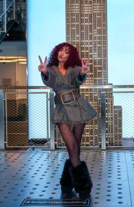 RECORD DATE NOT STATED Leigh-Anne Celebrates Friends Single Release at the Empire State Building, New York,USA (NEW) Leigh-Anne at the Empire State Building Observatory. January 14, 2026, New York, USA. Leigh-Anne visited the Empire State Building Observatory to mark the release of her new single, Friends, following her recent release, Dead and Gone. Mandatory Credit: Jeff Rivera The News2 (Foto: Jeff Rivera Thenews2 imago images) Leigh-Anne Celebrates Friends Single Release at the Empire State Building, New York,USA Copyright: xJeffxRiverax