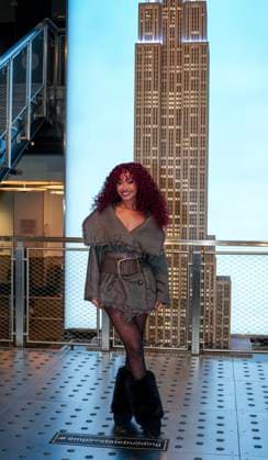 RECORD DATE NOT STATED Leigh-Anne Celebrates Friends Single Release at the Empire State Building, New York,USA (NEW) Leigh-Anne at the Empire State Building Observatory. January 14, 2026, New York, USA. Leigh-Anne visited the Empire State Building Observatory to mark the release of her new single, Friends, following her recent release, Dead and Gone. Mandatory Credit: Jeff Rivera The News2 (Foto: Jeff Rivera Thenews2 imago images) Leigh-Anne Celebrates Friends Single Release at the Empire State Building, New York,USA Copyright: xJeffxRiverax