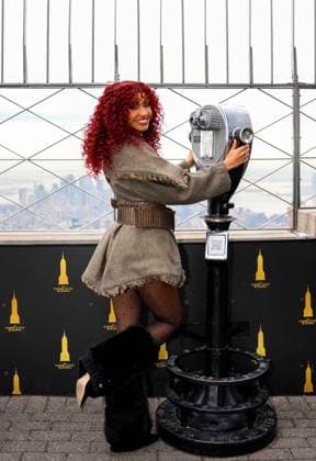 RECORD DATE NOT STATED Leigh-Anne Celebrates Friends Single Release at the Empire State Building, New York,USA (NEW) Leigh-Anne at the Empire State Building Observatory. January 14, 2026, New York, USA. Leigh-Anne visited the Empire State Building Observatory to mark the release of her new single, Friends, following her recent release, Dead and Gone. Mandatory Credit: Jeff Rivera The News2 (Foto: Jeff Rivera Thenews2 imago images) Leigh-Anne Celebrates Friends Single Release at the Empire State Building, New York,USA Copyright: xJeffxRiverax