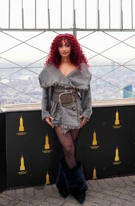 RECORD DATE NOT STATED Leigh-Anne Celebrates Friends Single Release at the Empire State Building, New York,USA (NEW) Leigh-Anne at the Empire State Building Observatory. January 14, 2026, New York, USA. Leigh-Anne visited the Empire State Building Observatory to mark the release of her new single, Friends, following her recent release, Dead and Gone. Mandatory Credit: Jeff Rivera The News2 (Foto: Jeff Rivera Thenews2 imago images) Leigh-Anne Celebrates Friends Single Release at the Empire State Building, New York,USA Copyright: xJeffxRiverax
