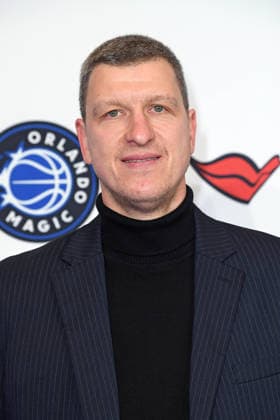 Patrick Femerling arriving at the NBA TIP OFF DINNER at the Axel Springer Tower in Berlin on 14 01 2026
