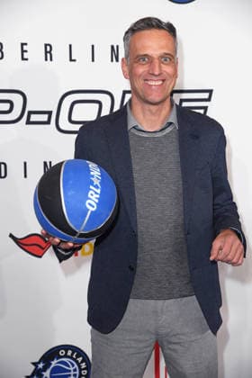 Rocco Braeuniger Amazon Vice President, Country Manager arriving for the NBA TIP OFF DINNER at the Axel Springer Tower in Berlin on 14 01 2026