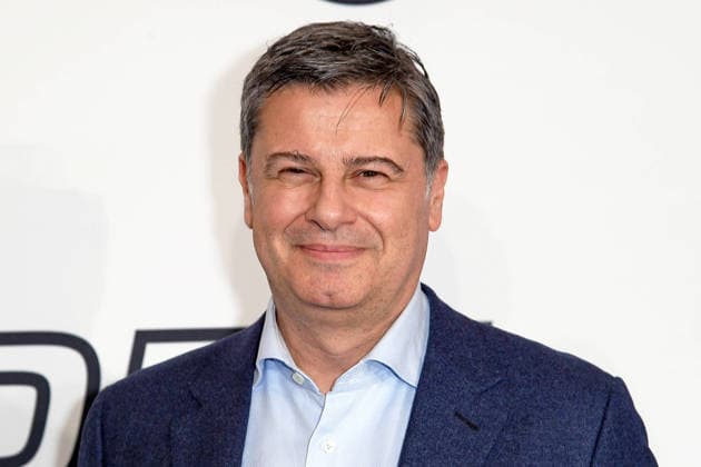 Christian Seifert Deutsche Sporthilfe on arrival at the NBA TIP OFF DINNER in the Axel Springer Tower in Berlin on 14 01 2026