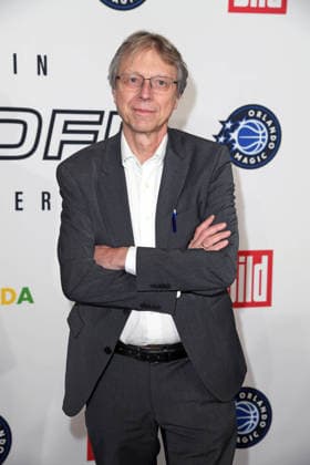 Walter M Straten arriving at the NBA TIP OFF DINNER at the Axel Springer Tower in Berlin on 14 01 2026
