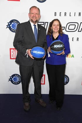 Alexander N Cartwright President University of Central Florida UFC , Guest at the arrival to the NBA TIP OFF DINNER at Axel Springer Hochhaus in Berlin on 14 01 2026