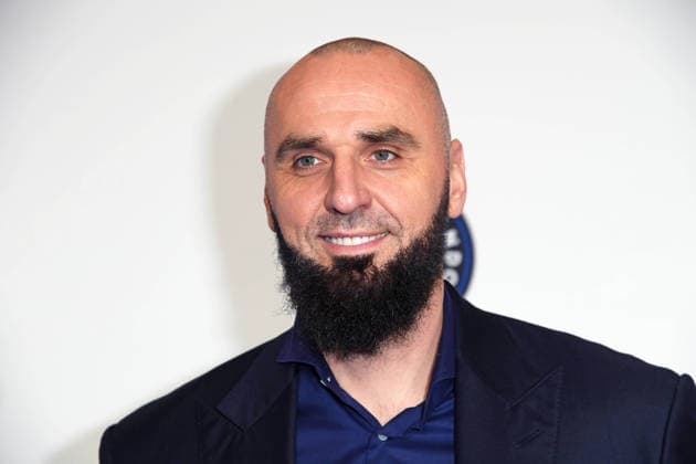 Marcin Gortat NBA legend arriving at the NBA TIP OFF DINNER at the Axel Springer Tower in Berlin on 14 01 2026