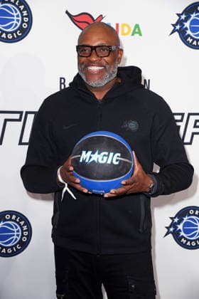 Nick Anderson NBA legend arriving at the NBA TIP OFF DINNER at the Axel Springer Hochhaus in Berlin on 14 01 2026