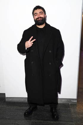 Serdar Karabiyik Serdar Karibik arriving at the NBA TIP OFF DINNER at the Axel Springer Tower in Berlin on 14 01 2026