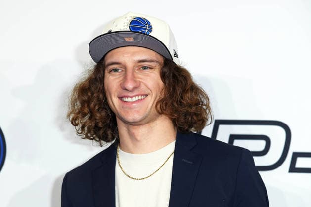 Zac Ryan aka Zac XCVIII arriving at the NBA TIP OFF DINNER at the Axel Springer skyscraper in Berlin on 14 01 2026