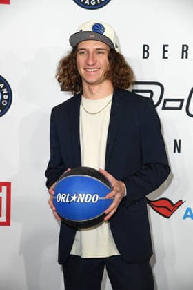 Zac Ryan aka Zac XCVIII arriving at the NBA TIP OFF DINNER at the Axel Springer skyscraper in Berlin on 14 01 2026
