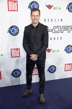 NBA Tip Off Dinner Axel Springer Oliver Bierhoff Tip off Dinner Axel Springer Verlag invites you to a dinner at the publishing house in Berlin on the occasion of the NBA game on January 15th. Copyright: xEventpressxFuhrx