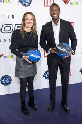 NBA Tip Off Dinner Axel Springer Amy Brooks is President of Global Business Development for the NBA and accompanies Tip Off Dinner Axel Springer Verlag invites you to a dinner at the publishing house in Berlin on the occasion of the NBA game on January 15th Copyright: xEventpressxFuhrx