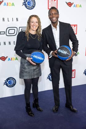 NBA Tip Off Dinner Axel Springer Amy Brooks is President of Global Business Development for the NBA and accompanies Tip Off Dinner Axel Springer Verlag invites you to a dinner at the publishing house in Berlin on the occasion of the NBA game on January 15th Copyright: xEventpressxFuhrx