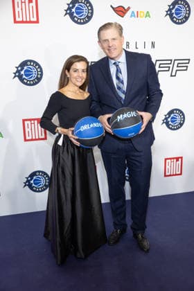 NBA Tip Off Dinner Axel Springer Charles Freeman President of Business Operations and company Tip off Dinner Axel Springer Verlag invites you to a dinner at the publishing house in Berlin on the occasion of the NBA game on January 15th. Copyright: xEventpressxFuhrx