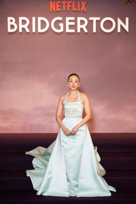 Bridgerton Season 4 Paris World Premiere - Paris Yerin Ha attends the Bridgerton Season 4 Paris World Premiere at Palais Brongniart on January 14, 2026 in Paris, France.Photo by Eliot Blondet ABACAPRESS.COM Paris France France  Copyright: xBlondetxEliot ABACAx
