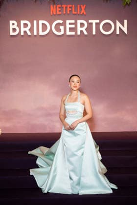 Bridgerton Season 4 Paris World Premiere - Paris Yerin Ha attends the Bridgerton Season 4 Paris World Premiere at Palais Brongniart on January 14, 2026 in Paris, France.Photo by Eliot Blondet ABACAPRESS.COM Paris France France  Copyright: xBlondetxEliot ABACAx