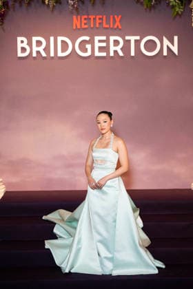 Bridgerton Season 4 Paris World Premiere - Paris Yerin Ha attends the Bridgerton Season 4 Paris World Premiere at Palais Brongniart on January 14, 2026 in Paris, France.Photo by Eliot Blondet ABACAPRESS.COM Paris France France  Copyright: xBlondetxEliot ABACAx