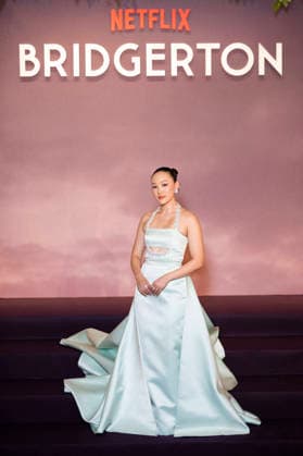 Bridgerton Season 4 Paris World Premiere - Paris Yerin Ha attends the Bridgerton Season 4 Paris World Premiere at Palais Brongniart on January 14, 2026 in Paris, France.Photo by Eliot Blondet ABACAPRESS.COM Paris France France  Copyright: xBlondetxEliot ABACAx