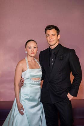 Bridgerton Season 4 Paris World Premiere - Paris Luke Thompson and Yerin Ha attend the Bridgerton Season 4 Paris World Premiere at Palais Brongniart on January 14, 2026 in Paris, France.Photo by Eliot Blondet ABACAPRESS.COM Paris France France  Copyright: xBlondetxEliot ABACAx