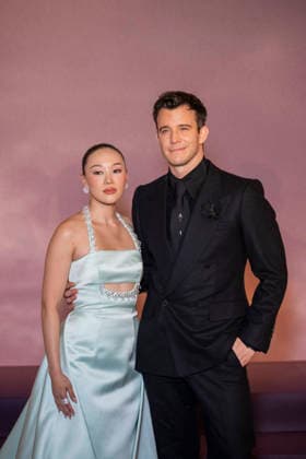 Bridgerton Season 4 Paris World Premiere - Paris Luke Thompson and Yerin Ha attend the Bridgerton Season 4 Paris World Premiere at Palais Brongniart on January 14, 2026 in Paris, France.Photo by Eliot Blondet ABACAPRESS.COM Paris France France  Copyright: xBlondetxEliot ABACAx