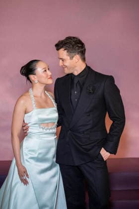 Bridgerton Season 4 Paris World Premiere - Paris Luke Thompson and Yerin Ha attend the Bridgerton Season 4 Paris World Premiere at Palais Brongniart on January 14, 2026 in Paris, France.Photo by Eliot Blondet ABACAPRESS.COM Paris France France  Copyright: xBlondetxEliot ABACAx