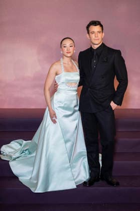 Bridgerton Season 4 Paris World Premiere - Paris Luke Thompson and Yerin Ha attend the Bridgerton Season 4 Paris World Premiere at Palais Brongniart on January 14, 2026 in Paris, France.Photo by Eliot Blondet ABACAPRESS.COM Paris France France  Copyright: xBlondetxEliot ABACAx