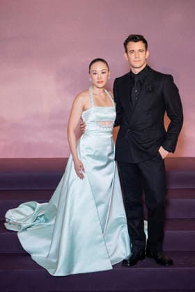 Bridgerton Season 4 Paris World Premiere - Paris Luke Thompson and Yerin Ha attend the Bridgerton Season 4 Paris World Premiere at Palais Brongniart on January 14, 2026 in Paris, France.Photo by Eliot Blondet ABACAPRESS.COM Paris France France  Copyright: xBlondetxEliot ABACAx