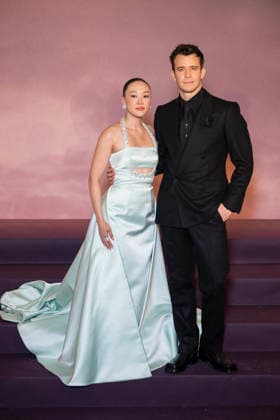 Bridgerton Season 4 Paris World Premiere - Paris Luke Thompson and Yerin Ha attend the Bridgerton Season 4 Paris World Premiere at Palais Brongniart on January 14, 2026 in Paris, France.Photo by Eliot Blondet ABACAPRESS.COM Paris France France  Copyright: xBlondetxEliot ABACAx