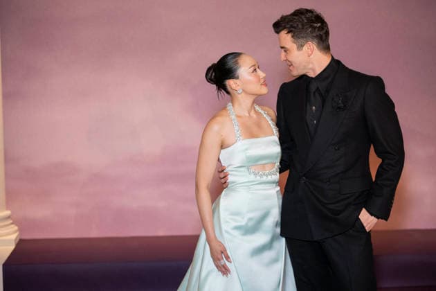 Bridgerton Season 4 Paris World Premiere - Paris Luke Thompson and Yerin Ha attend the Bridgerton Season 4 Paris World Premiere at Palais Brongniart on January 14, 2026 in Paris, France.Photo by Eliot Blondet ABACAPRESS.COM Paris France France  Copyright: xBlondetxEliot ABACAx