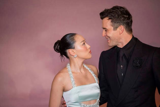 Bridgerton Season 4 Paris World Premiere - Paris Luke Thompson and Yerin Ha attend the Bridgerton Season 4 Paris World Premiere at Palais Brongniart on January 14, 2026 in Paris, France.Photo by Eliot Blondet ABACAPRESS.COM Paris France France  Copyright: xBlondetxEliot ABACAx