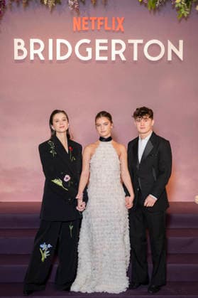Bridgerton Season 4 Paris World Premiere - Paris Claudia Jessie, Florence Hunt and Will Tilston attend the Bridgerton Season 4 Paris World Premiere at Palais Brongniart on January 14, 2026 in Paris, France.Photo by Eliot Blondet ABACAPRESS.COM Paris France France  Copyright: xBlondetxEliot ABACAx