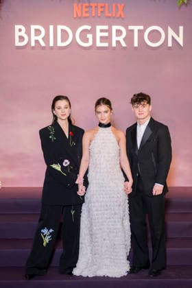 Bridgerton Season 4 Paris World Premiere - Paris Claudia Jessie, Florence Hunt and Will Tilston attend the Bridgerton Season 4 Paris World Premiere at Palais Brongniart on January 14, 2026 in Paris, France.Photo by Eliot Blondet ABACAPRESS.COM Paris France France  Copyright: xBlondetxEliot ABACAx