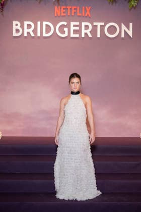 Bridgerton Season 4 Paris World Premiere - Paris Florence Hunt attends the Bridgerton Season 4 Paris World Premiere at Palais Brongniart on January 14, 2026 in Paris, France. by Eliot Blondet ABACAPRESS.COM Paris France France  Copyright: xBlondetxEliot ABACAx