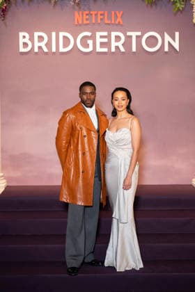 Bridgerton Season 4 Paris World Premiere - Paris Martins Imhangbe and Emma Naomi attends the Bridgerton Season 4 Paris World Premiere at Palais Brongniart on January 14, 2026 in Paris, France. by Eliot Blondet ABACAPRESS.COM Paris France France  Copyright: xBlondetxEliot ABACAx