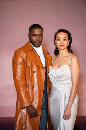Bridgerton Season 4 Paris World Premiere - Paris Martins Imhangbe and Emma Naomi attends the Bridgerton Season 4 Paris World Premiere at Palais Brongniart on January 14, 2026 in Paris, France. by Eliot Blondet ABACAPRESS.COM Paris France France  Copyright: xBlondetxEliot ABACAx