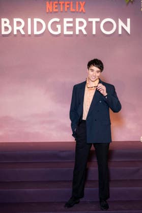 Bridgerton Season 4 Paris World Premiere - Paris Oli Higginson attends the Bridgerton Season 4 Paris World Premiere at Palais Brongniart on January 14, 2026 in Paris, France. by Eliot Blondet ABACAPRESS.COM Paris France France  Copyright: xBlondetxEliot ABACAx