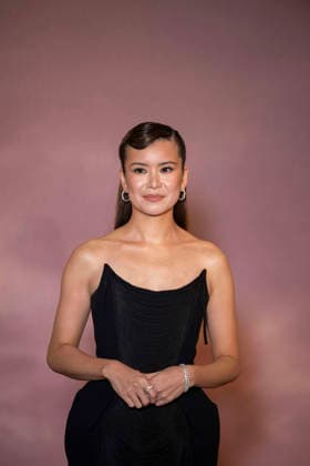 Bridgerton Season 4 Paris World Premiere - Paris Katie Leung attends the Bridgerton Season 4 Paris World Premiere at Palais Brongniart on January 14, 2026 in Paris, France. by Eliot Blondet ABACAPRESS.COM Paris France France  Copyright: xBlondetxEliot ABACAx