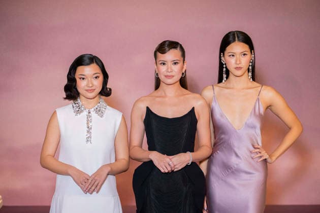 Bridgerton Season 4 Paris World Premiere - Paris Michelle Mao, Katie Leung and Isabella Wei attends the Bridgerton Season 4 Paris World Premiere at Palais Brongniart on January 14, 2026 in Paris, France. by Eliot Blondet ABACAPRESS.COM Paris France France  Copyright: xBlondetxEliot ABACAx