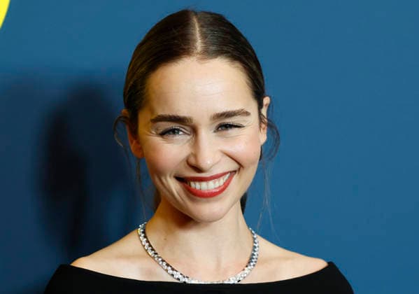 Emilia Clarke arrives on the red carpet for Peacock s Ponies New York premiere at Whitby Hotel on Wednesday, January 14, 2026 in New York City.  NYP20260114102 JOHNxANGELILLO