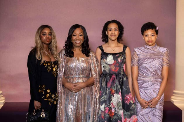 Bridgerton Season 4 Paris World Premiere - Paris Harper Rhimes, Shonda Rhimes attends the Bridgerton Season 4 Paris World Premiere at Palais Brongniart on January 14, 2026 in Paris, France. by Eliot Blondet ABACAPRESS.COM Paris France France  Copyright: xBlondetxEliot ABACAx