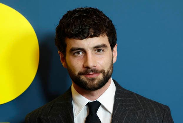 Louis Boyer arrives on the red carpet for Peacock s Ponies New York premiere at Whitby Hotel on Wednesday, January 14, 2026 in New York City.  NYP20260114113 JOHNxANGELILLO