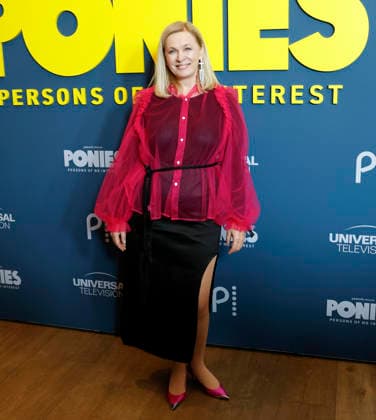 Tanya Ivanova arrives on the red carpet for Peacock s Ponies New York premiere at Whitby Hotel on Wednesday, January 14, 2026 in New York City.  NYP20260114123 JOHNxANGELILLO