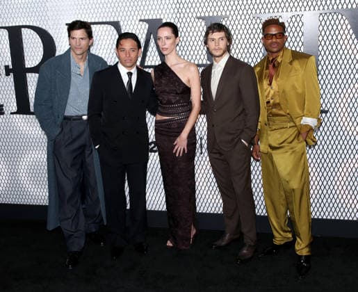 FX s The Beauty Premiere Ashton Kutcher, Anthony Ramos, Rebecca Hall, Evan Peters and Jeremy Pope attending FX s The Beauty Premiere held at The Museum of Modern Art on January 14, 2026 in New York City, NY New York City The Museum of Modern Art NY USA Copyright: xStevenxBergman AFF-USA.COMx