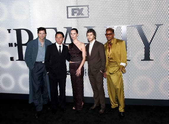 FX s The Beauty Premiere Ashton Kutcher, Anthony Ramos, Rebecca Hall, Evan Peters and Jeremy Pope attending FX s The Beauty Premiere held at The Museum of Modern Art on January 14, 2026 in New York City, NY New York City The Museum of Modern Art NY USA Copyright: xStevenxBergman AFF-USA.COMx