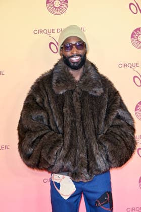 Premiere, Cirque du Soleil, Arrivals, London, UK. 14 January 2026. London, UK, 14 January 2026. Tinie Tempah attends the UK Premiere of the Cirque du Soleil production of OVO at the Royal Albert Hall, London, UK., Credit:Lee Floyd Avalon UK, London, Royal Albert Hall Copyright: xLeexFloydx xAvalonx 1066140944