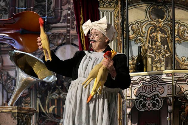 Katharina Thalbach at the photo rehearsal for the play Sauerkohl und Missetaten at the Komödie am Kurfürstendamm in the Ernst Reuter Saal Berlin, 14 01 2026 Foto:xM.xBehrensx xFuturexImagex missetaten_6108